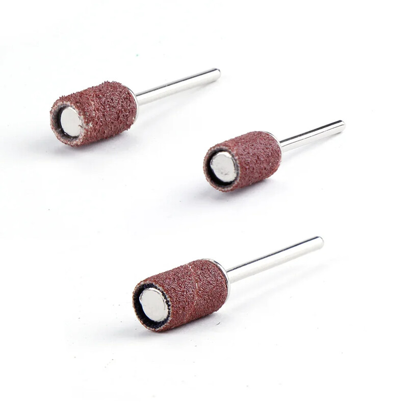 100/50 τμχ 80# 120# 180# Τρυπάνι νυχιών ηλεκτρικού μηχανήματος Nail Art Sanding Cap Bands UV Gel Ακρυλικό εργαλείο μανικιούρ αφαίρεσης βερνικιού