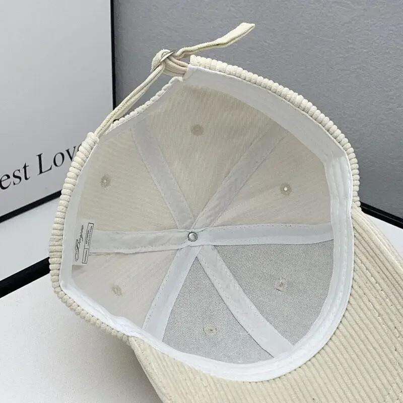 Modna bejzbol kapa od samta Ženska kapa sa slovom R Ženska kupovina Dotjerajte se Prilagodljive ležerne kape Hip Hop Šeširi 2022 Novo