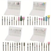 10 komada karbidnih dijamantnih svrdla za nokte Glodala za manikuru alata za prethodnu obradu mrtve kože