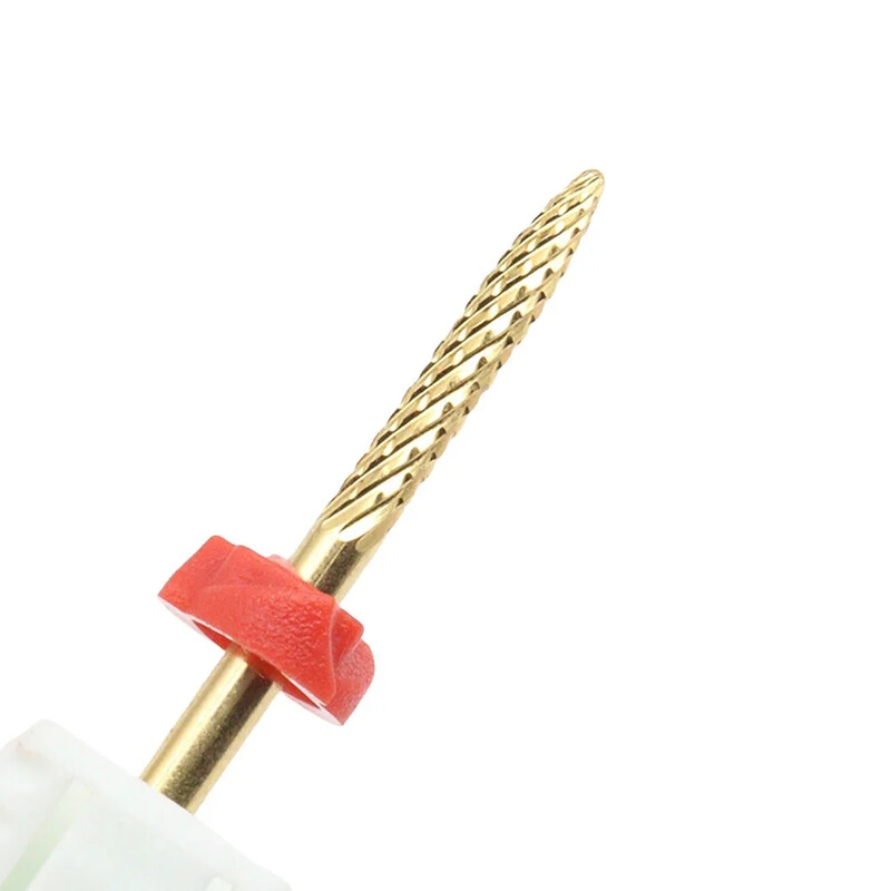1kom kvalitetnih karbidnih svrdla za nokte - vrhunsko glodalo od karbida za učinkovite turpije za nokte, rezač za manikuru i nail art T
