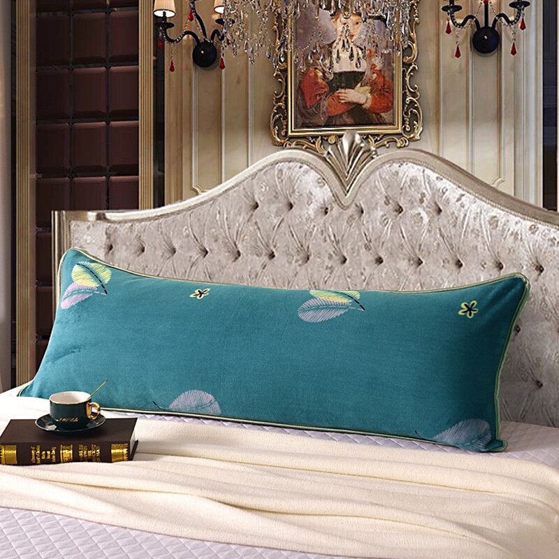 Zimska jastučnica za spavanje dužine 48*120 cm, debela jastučnica od koraljnog flisa, mekana topla jastučnica od flanela za kućnu posteljinu za par