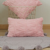 30x50 jastučnica za kauč, meka udobna Funda Cojin dekoracija za dnevnu sobu Ins Sweet Pink jastučnica, navlaka za jastuk