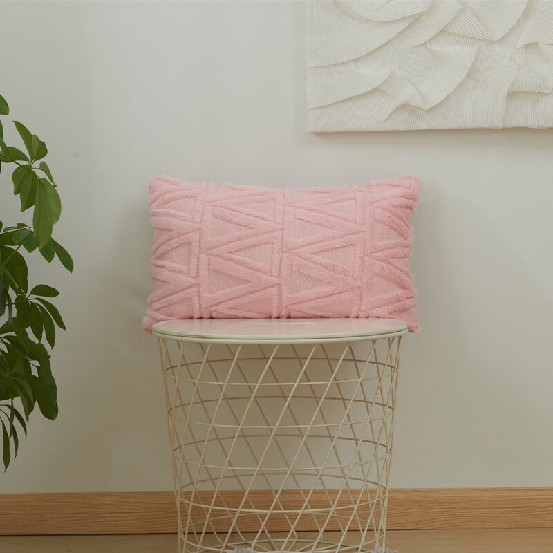 30x50 jastučnica za kauč, meka udobna Funda Cojin dekoracija za dnevnu sobu Ins Sweet Pink jastučnica, navlaka za jastuk
