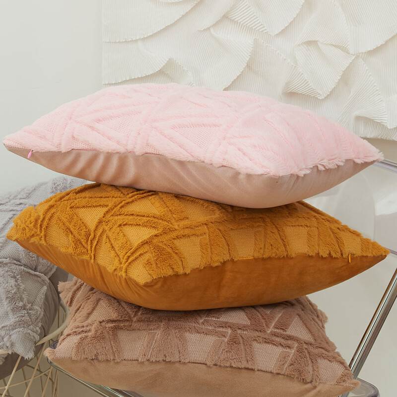 30x50 jastučnica za kauč, meka udobna Funda Cojin dekoracija za dnevnu sobu Ins Sweet Pink jastučnica, navlaka za jastuk