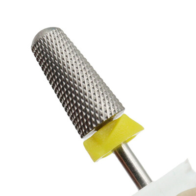 Κώνος στρογγυλό σταυρωτά δόντια τρυπάνι νυχιών από καρβίδιο Ηλεκτρικά τρυπάνια για μανικιούρ φρέζα κοπτική συσκευή για λίμες καρφιών