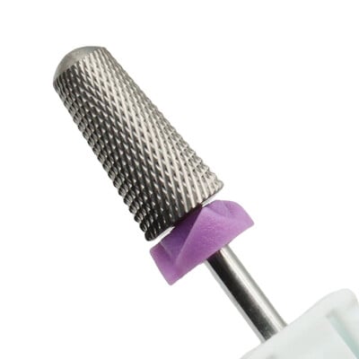 Κώνος στρογγυλό σταυρωτά δόντια τρυπάνι νυχιών από καρβίδιο Ηλεκτρικά τρυπάνια για μανικιούρ φρέζα κοπτική συσκευή για λίμες καρφιών