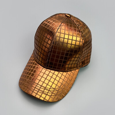 Retro karirani reflektirajući bejzbolski šeširi Osobne nove uniseks prozračne ulične suncobrane Svestrane ležerne karirane kape na otvorenom