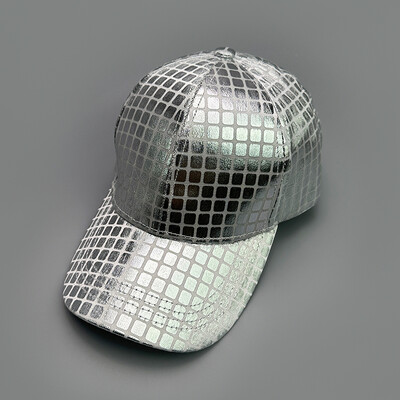 Retro karirani reflektirajući bejzbolski šeširi Osobne nove uniseks prozračne ulične suncobrane Svestrane ležerne karirane kape na otvorenom