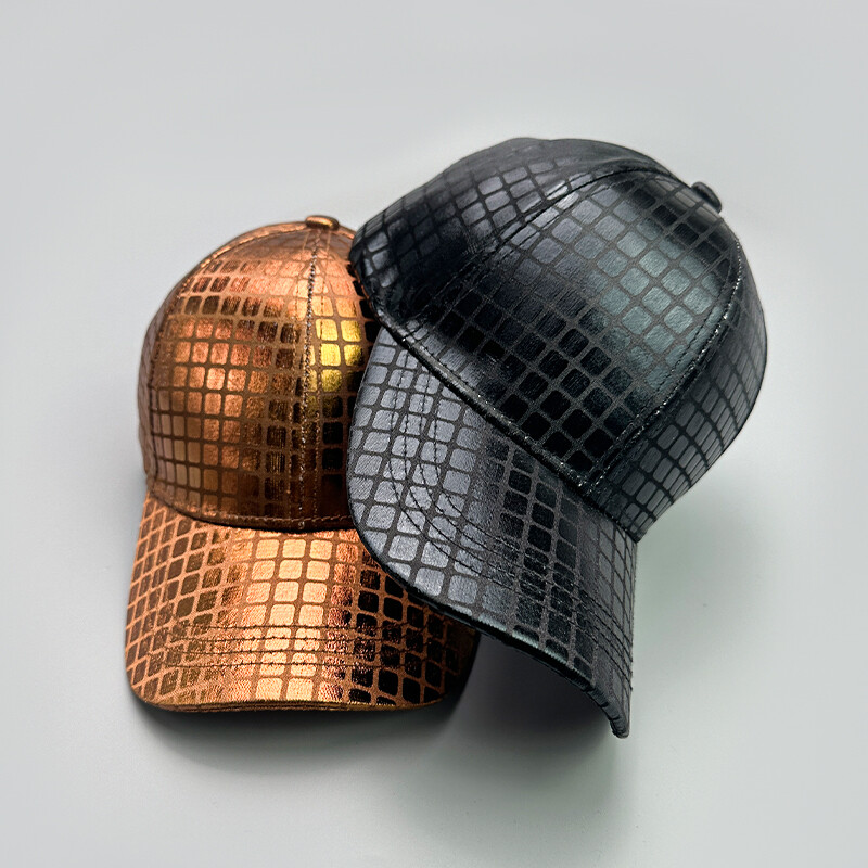 Retro karirani reflektirajući bejzbolski šeširi Osobne nove uniseks prozračne ulične suncobrane Svestrane ležerne karirane kape na otvorenom