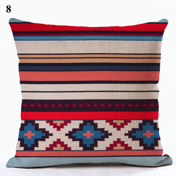 Bohemian Throw Pillows Case Καφέ μαξιλάρια Διακοσμητικό λινό Άνετο κάλυμμα μαξιλάρι γεωμετρικό κάλυμμα μαξιλαριού Μαξιλαροθήκη σπιτιού