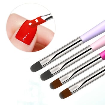 1-9PCS Nails Art Brush Pen 3D Tips Pattern Photootherapy Ακρυλικό UV Gel Extension Builder Coating Πένα ζωγραφικής DIY Εργαλεία μανικιούρ