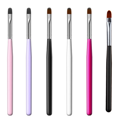 1-9PCS Nails Art Kist Pen 3D Tips Pattern Phototherapy Acrylic UV Gel Extension Builder Coating Painting Pen Alat za DIY manikuru