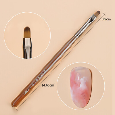 14 dydžių nagų dailės šepetėlis, metalinė rankena, nagų įdėklas Šepetys juostelių raštų dažymo teptukas akrilo UV gelio prailginimo piešimo drožyba rašiklis