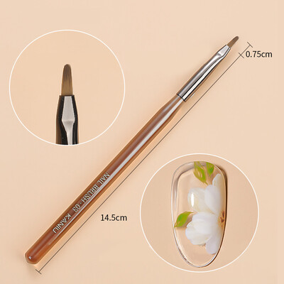 14 dydžių nagų dailės šepetėlis, metalinė rankena, nagų įdėklas Šepetys juostelių raštų dažymo teptukas akrilo UV gelio prailginimo piešimo drožyba rašiklis