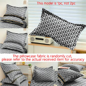 1 komad mat jastučnice s Reese uzorkom, mekana jastučnica s omotnicom za spavaću sobu, posteljina