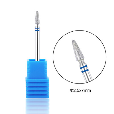 BNG Διαμαντένιο φρέζα για μανικιούρ Περιστροφικό τρυπάνι νυχιών Μύτες ηλεκτρικού μηχανήματος πεντικιούρ Εξοπλισμός πετσέτας αφαίρεσης εργαλείων