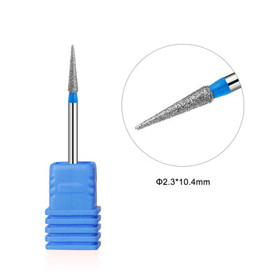 BNG Διαμαντένιο φρέζα για μανικιούρ Περιστροφικό τρυπάνι νυχιών Μύτες ηλεκτρικού μηχανήματος πεντικιούρ Εξοπλισμός πετσέτας αφαίρεσης εργαλείων