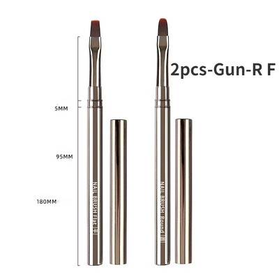 1/2/5kom Olovka za fototerapiju za nokte UV gel četkica Olovka Akrilna četka za slikanje noktiju Četka za crtanje Profesionalne četke za manikuru Alat