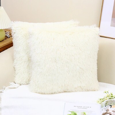 1 komad jastučnice od jednobojnog pliša od morskog baršuna, kućni dekor, sobni dekor, pribor za dekoraciju zabave 15,75x15,75 inča