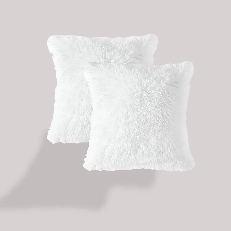 1 komad jastučnice od jednobojnog pliša od morskog baršuna, kućni dekor, sobni dekor, pribor za dekoraciju zabave 15,75x15,75 inča