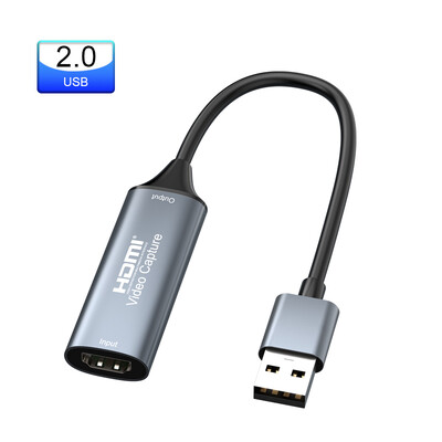 USB 2.0 3.0 video tveršanas karte 4K 1080p HDMI uz USB3.0 video tveršanas ierakstītāja kaste datoram datora kamerai tiešraides straumēšanai