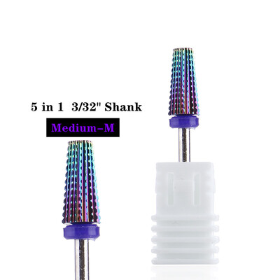 Τρυπάνια νυχιών από ατσάλι βολφραμίου 63 τύπων για ηλεκτρικό τρυπάνι νυχιών Μηχανήματα φρέζας για μανικιούρ Εργαλείο στίλβωσης αφαίρεσης επιδερμίδας