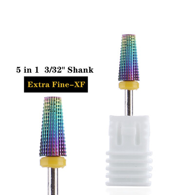 Τρυπάνια νυχιών από ατσάλι βολφραμίου 63 τύπων για ηλεκτρικό τρυπάνι νυχιών Μηχανήματα φρέζας για μανικιούρ Εργαλείο στίλβωσης αφαίρεσης επιδερμίδας