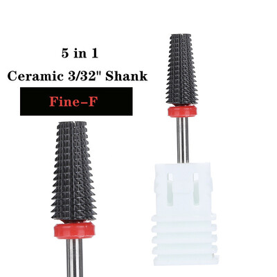 Τρυπάνια νυχιών από ατσάλι βολφραμίου 63 τύπων για ηλεκτρικό τρυπάνι νυχιών Μηχανήματα φρέζας για μανικιούρ Εργαλείο στίλβωσης αφαίρεσης επιδερμίδας