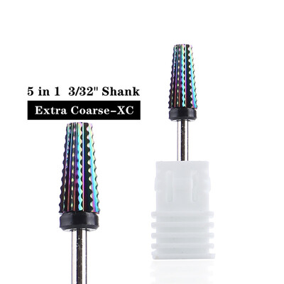 Τρυπάνια νυχιών από ατσάλι βολφραμίου 63 τύπων για ηλεκτρικό τρυπάνι νυχιών Μηχανήματα φρέζας για μανικιούρ Εργαλείο στίλβωσης αφαίρεσης επιδερμίδας