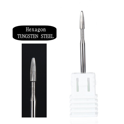 Τρυπάνια νυχιών από ατσάλι βολφραμίου 63 τύπων για ηλεκτρικό τρυπάνι νυχιών Μηχανήματα φρέζας για μανικιούρ Εργαλείο στίλβωσης αφαίρεσης επιδερμίδας