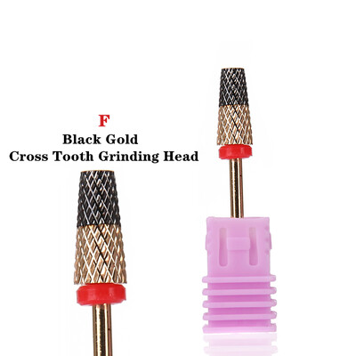Τρυπάνια νυχιών από ατσάλι βολφραμίου 63 τύπων για ηλεκτρικό τρυπάνι νυχιών Μηχανήματα φρέζας για μανικιούρ Εργαλείο στίλβωσης αφαίρεσης επιδερμίδας