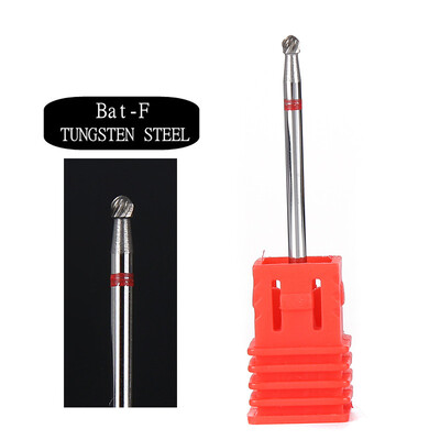 Τρυπάνια νυχιών από ατσάλι βολφραμίου 63 τύπων για ηλεκτρικό τρυπάνι νυχιών Μηχανήματα φρέζας για μανικιούρ Εργαλείο στίλβωσης αφαίρεσης επιδερμίδας