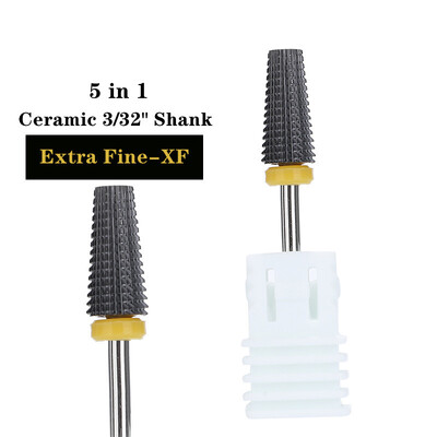 Τρυπάνια νυχιών από ατσάλι βολφραμίου 63 τύπων για ηλεκτρικό τρυπάνι νυχιών Μηχανήματα φρέζας για μανικιούρ Εργαλείο στίλβωσης αφαίρεσης επιδερμίδας