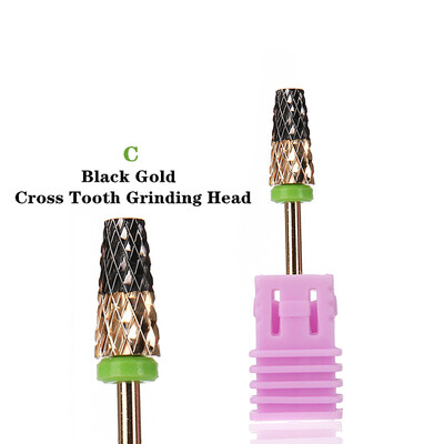 Τρυπάνια νυχιών από ατσάλι βολφραμίου 63 τύπων για ηλεκτρικό τρυπάνι νυχιών Μηχανήματα φρέζας για μανικιούρ Εργαλείο στίλβωσης αφαίρεσης επιδερμίδας