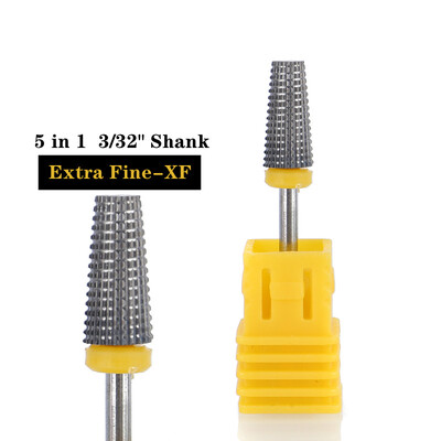 Τρυπάνια νυχιών από ατσάλι βολφραμίου 63 τύπων για ηλεκτρικό τρυπάνι νυχιών Μηχανήματα φρέζας για μανικιούρ Εργαλείο στίλβωσης αφαίρεσης επιδερμίδας