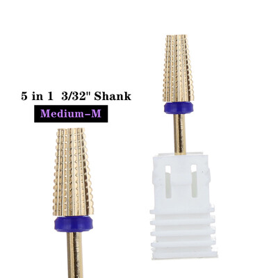 Τρυπάνια νυχιών από ατσάλι βολφραμίου 63 τύπων για ηλεκτρικό τρυπάνι νυχιών Μηχανήματα φρέζας για μανικιούρ Εργαλείο στίλβωσης αφαίρεσης επιδερμίδας