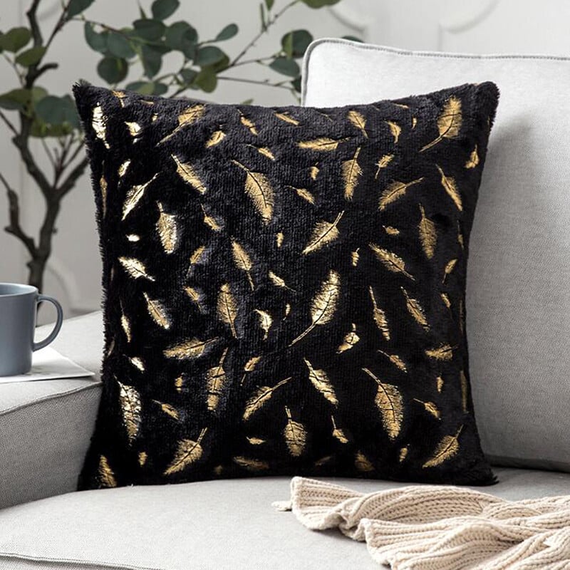 Nova kratka flis jastučnica plišana jastučnica zimska topla pahuljasta jastučnica za spavanje jastučnica za kućni krevet jastučnica 45*45 cm