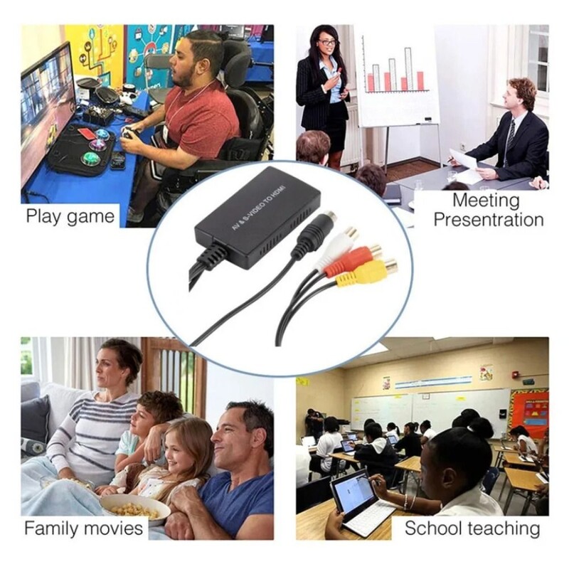 Audio video DVD VHS ierakstīšanas USB 2.0 VHS uz DVD pārveidotājs ar USB kabeli Analogā video uz digitālā formāta datora adaptera adapteris