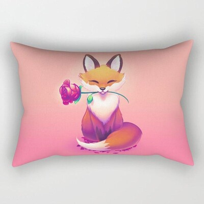 Lijep crtić, male životinje, elegantan par, dom, dnevni boravak, spavaća soba, ukrasna pravokutna jastučnica, kauč, jastučnica, 30x50 cm