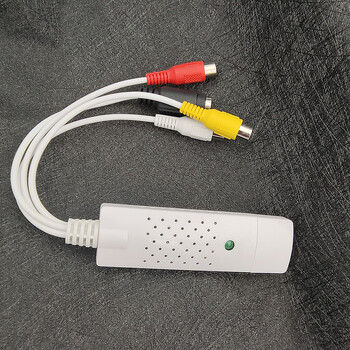 USB2.0 Audio Video Capture Card TV Tuner VHS към DVD Video Capture Converter за Win7/8/XP/Vista с USB кабел