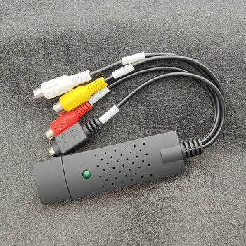 USB2.0 Audio Video Capture Card TV Tuner VHS към DVD Video Capture Converter за Win7/8/XP/Vista с USB кабел