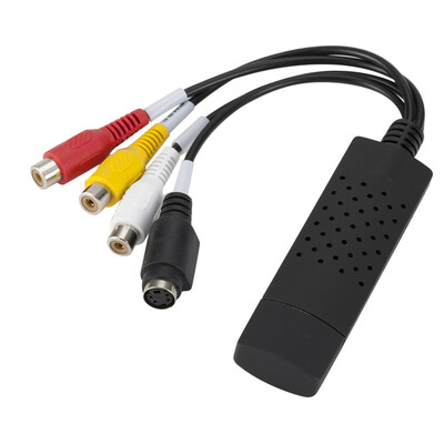USB 2.0 video audio pārveidotājs tveršanas kartes video audio pārveidotājs TV DVD VHS audio tveršanas adaptera karte TV video DVR
