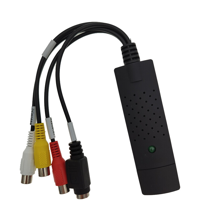 USB 2.0 video audio pārveidotājs tveršanas kartes video audio pārveidotājs TV DVD VHS audio tveršanas adaptera karte TV video DVR