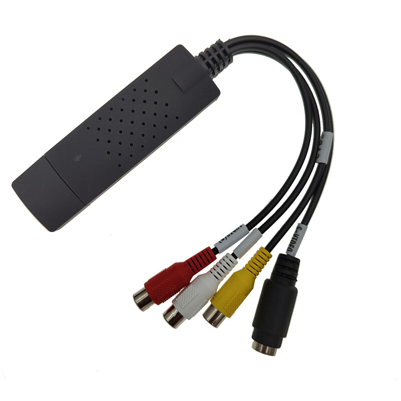 USB 2.0 video audio pārveidotājs tveršanas kartes video audio pārveidotājs TV DVD VHS audio tveršanas adaptera karte TV video DVR