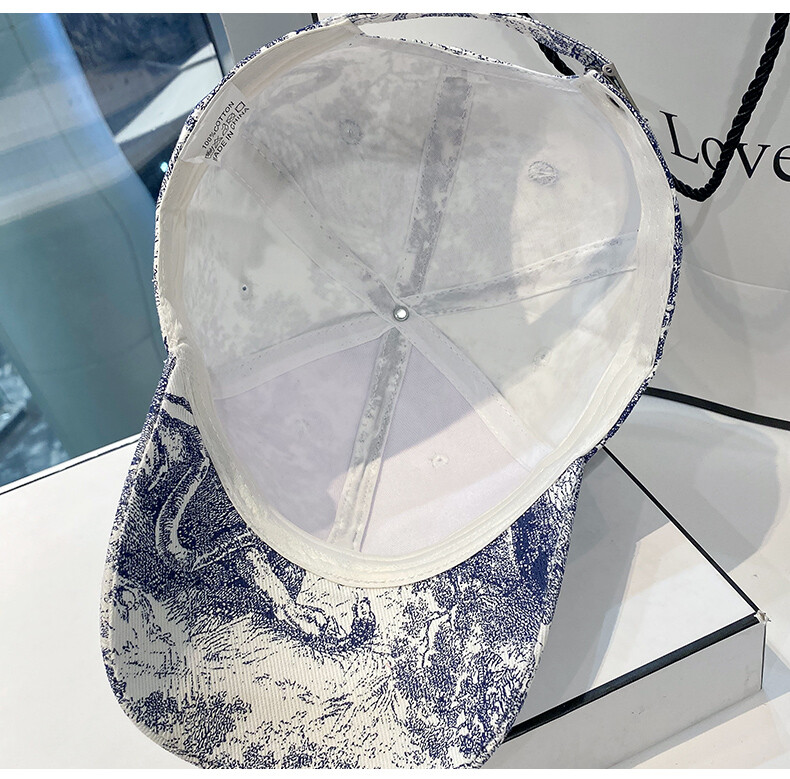 Καλοκαιρινό Νέο Μόδα Καπέλο Μπέιζμπολ Street Shooting Fashion All-match Γυναικείο καπέλο ηλίου Ανδρικά μαύρα καπέλα με τις καλύτερες πωλήσεις Tide Brand