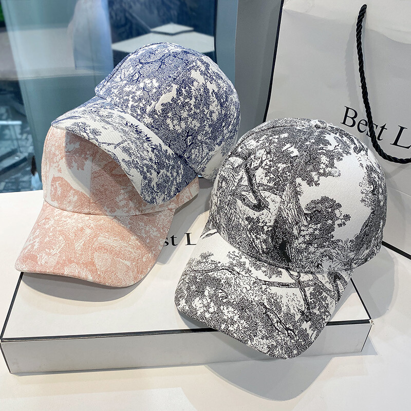 Καλοκαιρινό Νέο Μόδα Καπέλο Μπέιζμπολ Street Shooting Fashion All-match Γυναικείο καπέλο ηλίου Ανδρικά μαύρα καπέλα με τις καλύτερες πωλήσεις Tide Brand