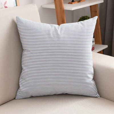 Plave jastučnice Karirane kućne ukrasne jastučnice za sofe 45x45cm 1KOM