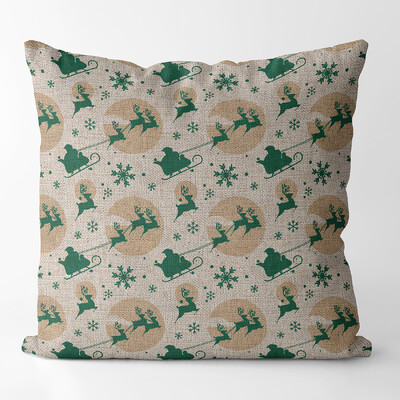 Κάλυμμα μαξιλαριού Χριστουγεννιάτικου Δέντρου Πράσινο Μαξιλάρι Καλύμματα Χριστουγεννιάτικη διακόσμηση, Προσωποποιημένο δώρο, Σαλόνι, Διακόσμηση σπιτιού, 45x45, 40X40