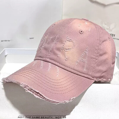 Nove bejzbol kape s poderanim rubom za muškarce i žene, stare kape sa zakrivljenim obodom, ležerne i svestrane kape za sunčanje