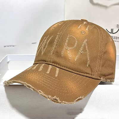 Nove bejzbol kape s poderanim rubom za muškarce i žene, stare kape sa zakrivljenim obodom, ležerne i svestrane kape za sunčanje